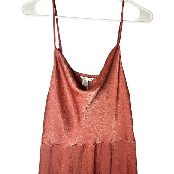 American Eagle Pink Midi Dress - Picture 2 of 5